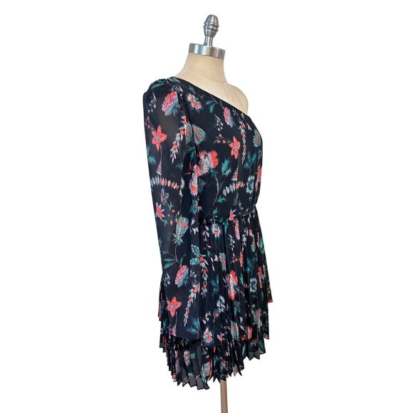 Derek Lam 10 Crosby Floral One shoulder Dress $450 Small - Picture 4 of 7